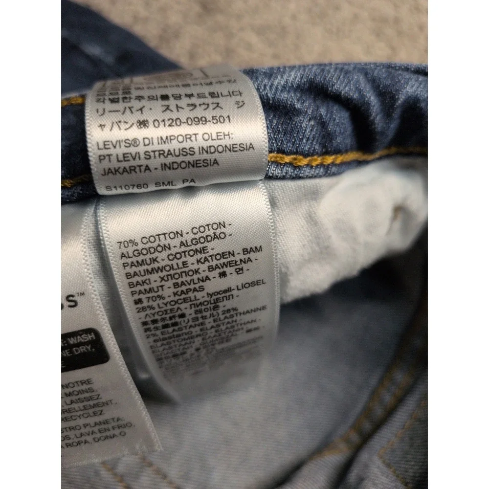 Levis 511 Slim Fit Mens‎ Jeans 34x30 Dark Wash Blue Denim 04511-4534